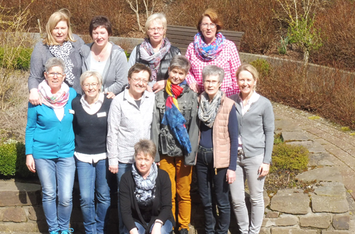 Das Team des Sozialen Dienstes, Gruppenfoto.